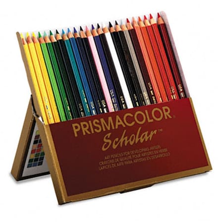 Sanford Sanford Ink  Scholar Colored Woodcase Pencils  24 Assorted Colors/set SA32770